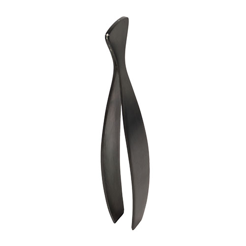 O'Creme Black Stainless Steel Fish Tweezers, 5-1/8" image 2