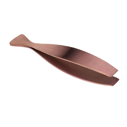 O'Creme Rose Gold Stainless Steel Fish Tweezers, 5-1/8" image 1