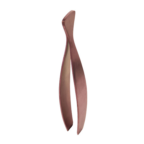 O'Creme Rose Gold Stainless Steel Fish Tweezers, 5-1/8" image 2