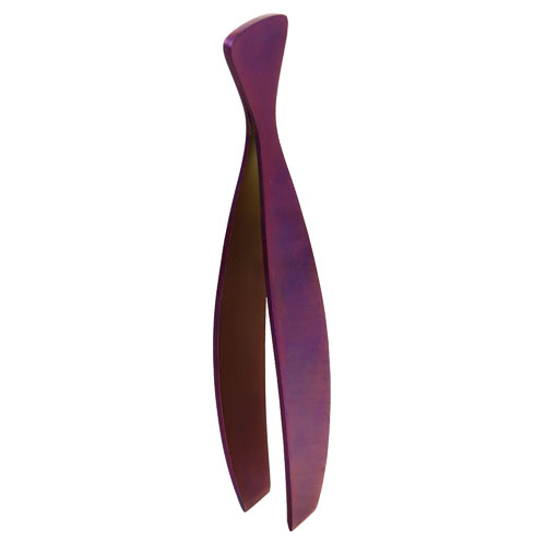 O'Creme Purple Stainless Steel Fish Tweezers, 5-1/8" image 2