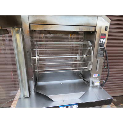Giles RT-5 Rotisserie Oven with OVH-10 Ventless Hood, Used Excellent Condition image 6