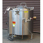 Groen AH/1-40 Steam Jacketed Gas Floor Kettle 40 Gallon, Used Great Condition image 1