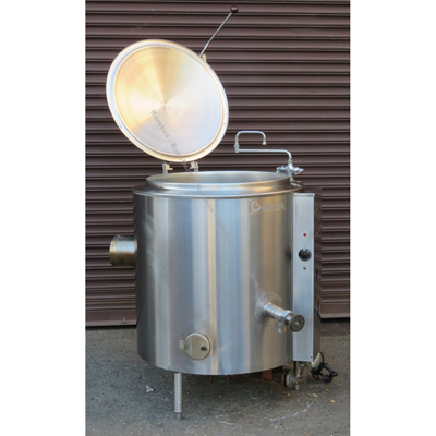 Groen AH/1-40 Steam Jacketed Gas Floor Kettle 40 Gallon, Used Great Condition image 4