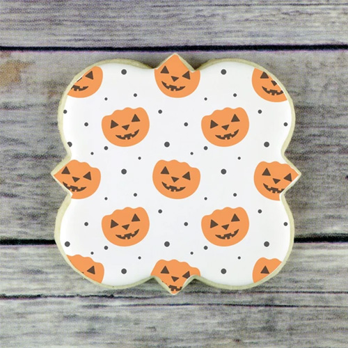 Confection Couture Jack-O-Lantern Overlay Cookie Stencil image 2