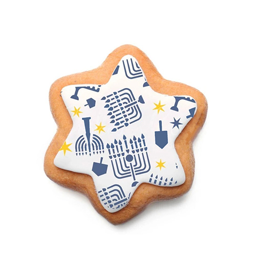 Confection Couture Hanukkah Background Cookie Stencil image 1