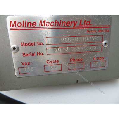 Moline Bagel Slicer 260-BM10192, Used Excellent Condition image 3