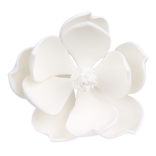 O'Creme White Magnolia Gumpaste Flowers - Set of 3 image 1
