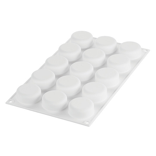 Silikomart "ESSENZIALE30" Flexible Baking & Freezing Mold, 1.01 oz., 15 Cavities image 1