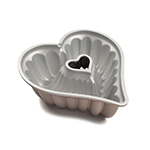 Nordicware Elegant Aluminum Heart 10 Cup Bundt Cake Pan  image 1