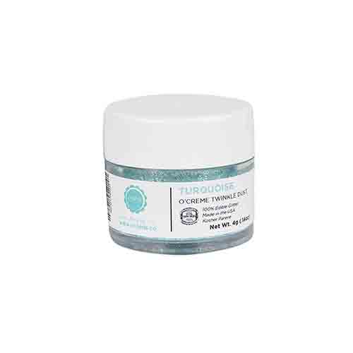 O'Creme Twinkle Dust, 4 gr. - Turquoise image 1