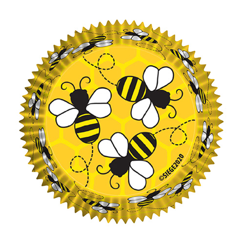 Cupcake Creations Paper Cups, Honey Bees, Pack of 32 image 1