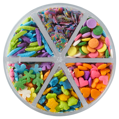 Wilton Flowerful Medley Confetti, 2.4 oz. image 1