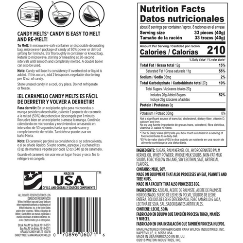 Wilton Orange Candy Melts, 12 oz. Chocolate & Candy Melts
