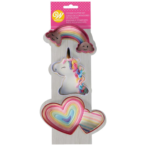 Wilton Valentine's Day Magical Cookie Cutters - Set of 3 image 1