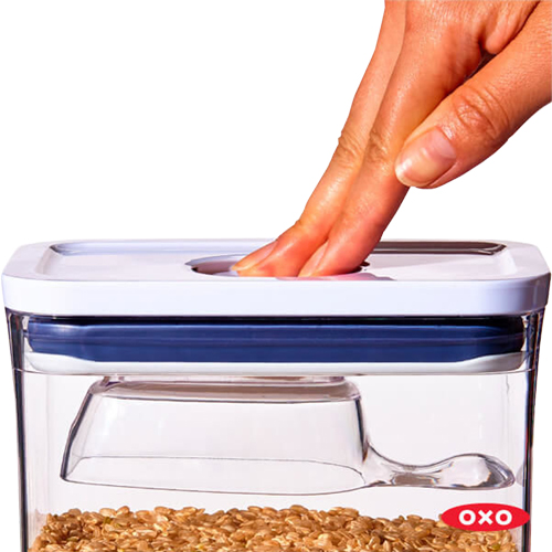 OXO Good Grips Short Mini Square Container, 0.5 Qt. image 1
