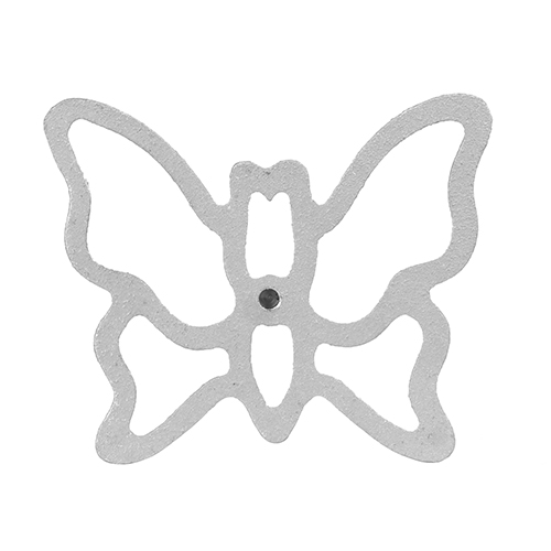 O'Creme Rosette-Iron Mold, Cast Aluminum Butterfly Shape image 5