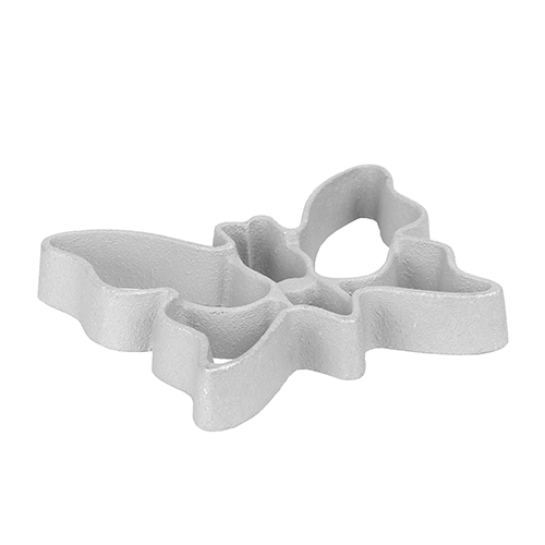 O'Creme Rosette-Iron Mold, Cast Aluminum Butterfly Shape image 1