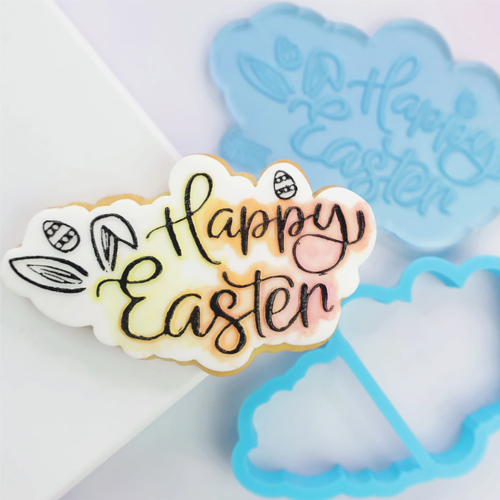 Sweet Stamps 'Happy Easter' Stamp-N-Cut Outboss image 2