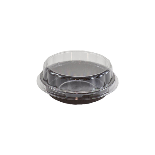 Novacart Clear Round Plastic Lid for Baking Molds OP110/21 and OP110/37, Pack of 20 image 1