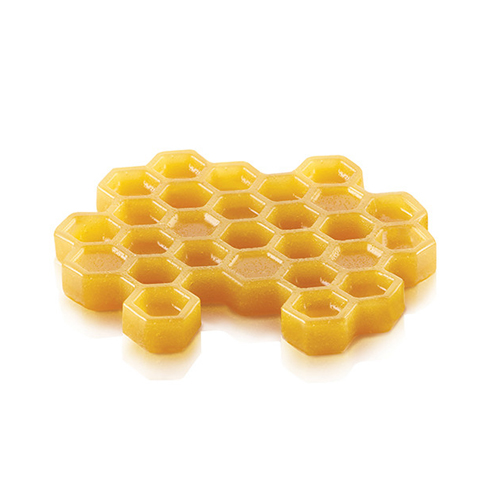 Silikomart "MIEL 18" Silicone Honeycomb Baking & Freezing Mold, 6.1 oz., 6 Cavities image 1