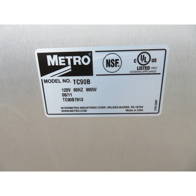 Metro TC90B Warmer, Used Excellent Condition image 3