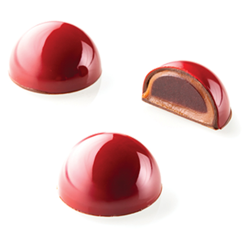 Silikomart "Kit Semifrera 01" Tritan and Silicone Chocolate Mold, 24 Cavities image 1