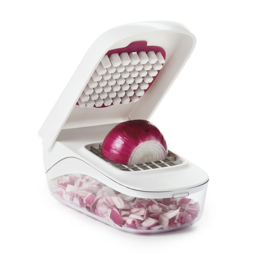 OXO Vegetable Chopper with Easy-Pour Opening image 2