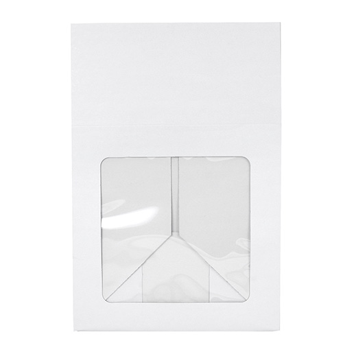 O'Creme White Pie Box with Window, 9" x 9" x 5" - Case of 100 image 3