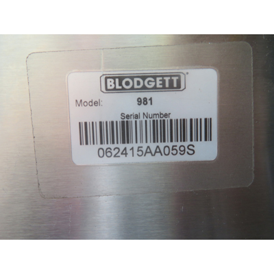 Blodgett 981 Deck Oven, Used Great Condition image 5
