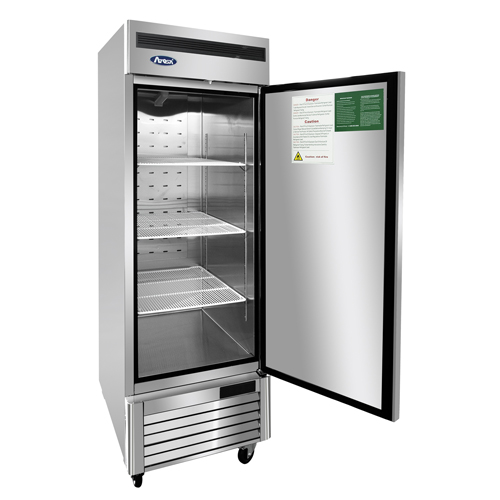 Atosa Reach-In Refrigerator MBF8505GRL, One Section, 27"W, 19.1 cu. ft. - Left Hinge image 1