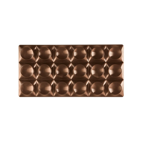 Pavoni Polycarbonate Chocolate Mold, Bricks Bar, 3 Cavities image 3