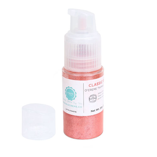 O'Creme Twinkle Dust Pump, 25 gr. - Classic Red image 1
