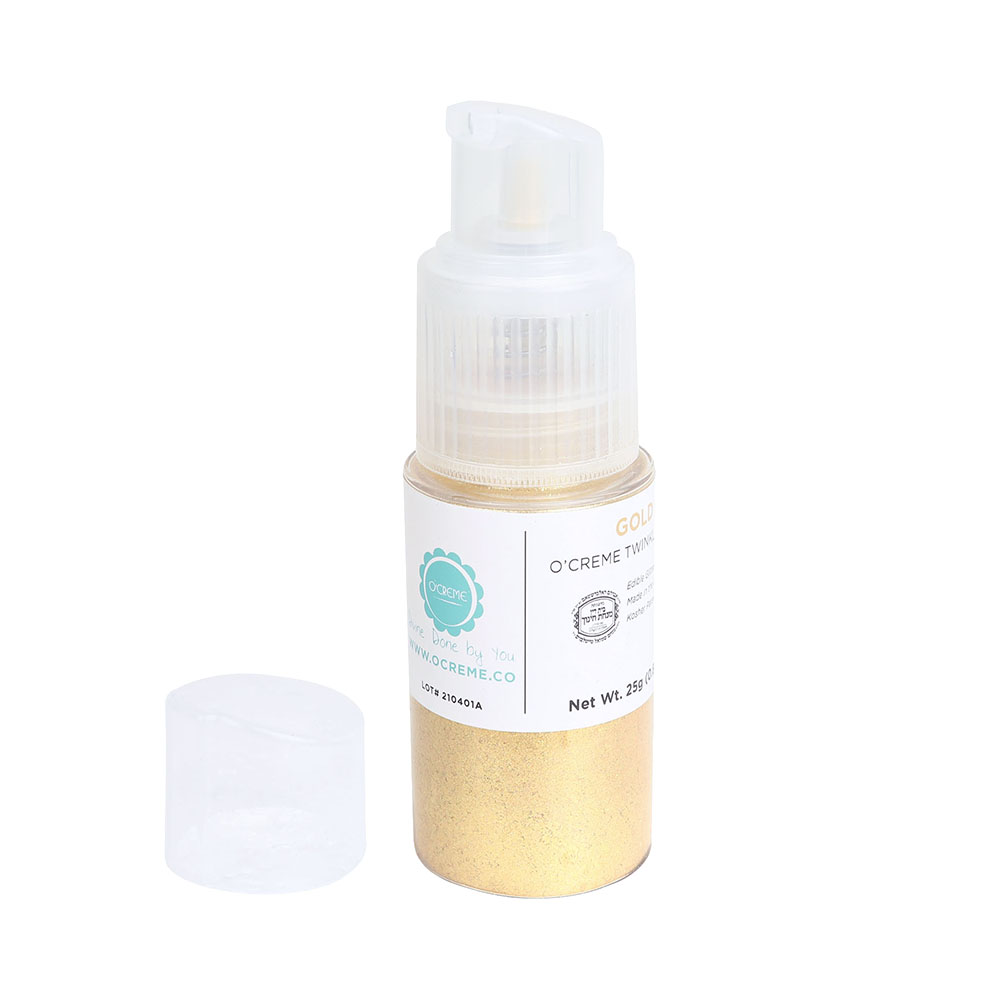 O'Creme Twinkle Dust Pump, 25 gr. - Gold image 1