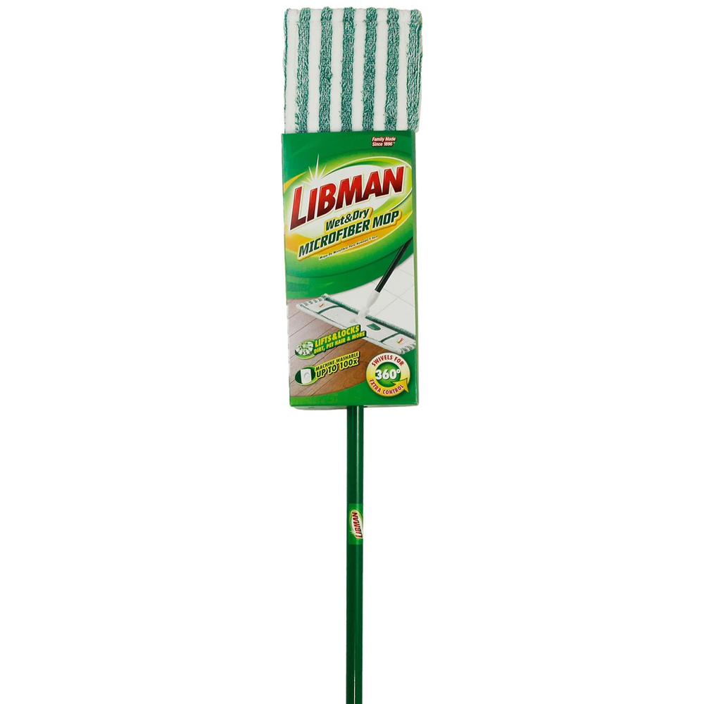 Libman Wet and Dry Microfiber Mop image 1