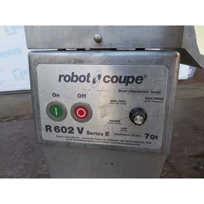Robot Coupe R602V Food Processor, Used Great Condition image 2
