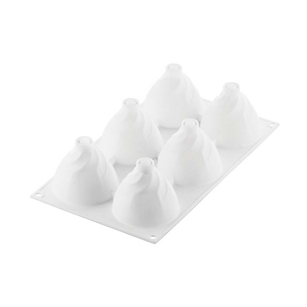 Silikomart "Chantilly120" Silicone Baking & Freezing Mold, 4.1 oz., 6 Cavities image 2