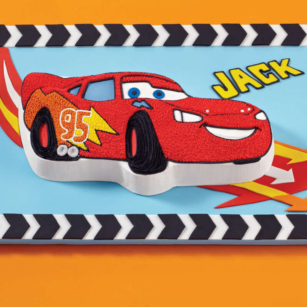 Wilton Cars Lightning McQueen Cake Pan Specialty Cake Pans