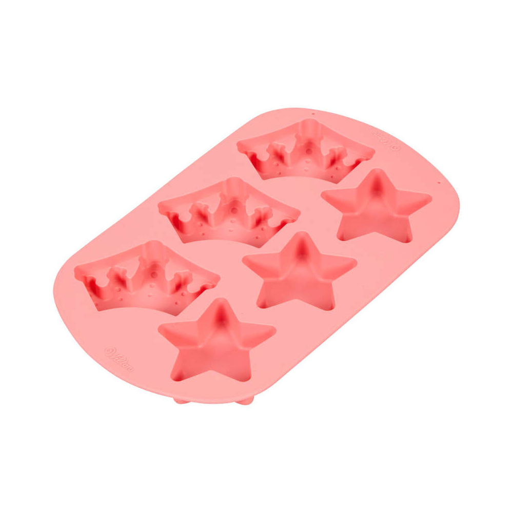 Wilton Royal Crowns and Stars Silicone Cake Mold image 2
