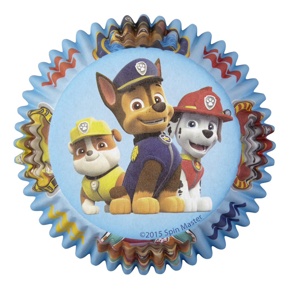 Wilton Paw Patrol Baking Cups, Pack of 50 Muffin and Tulip Baking Cups ...