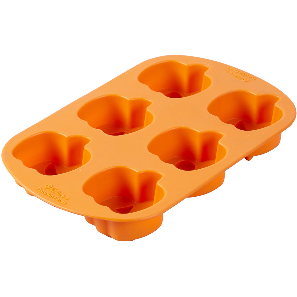 Wilton Jack-O-Lantern Silicone Mold, 6 Cavities image 2