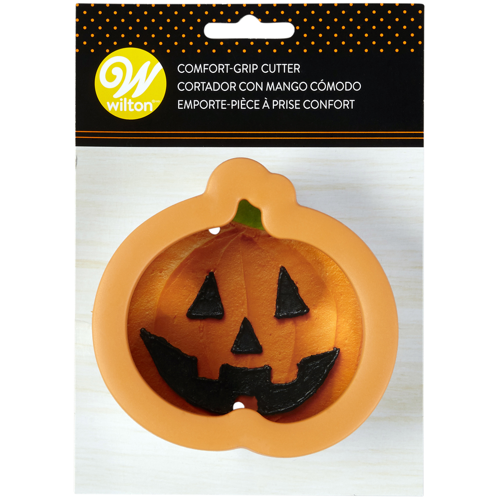 Wilton Halloween Comfort-Grip Pumpkin Cookie Cutter image 2