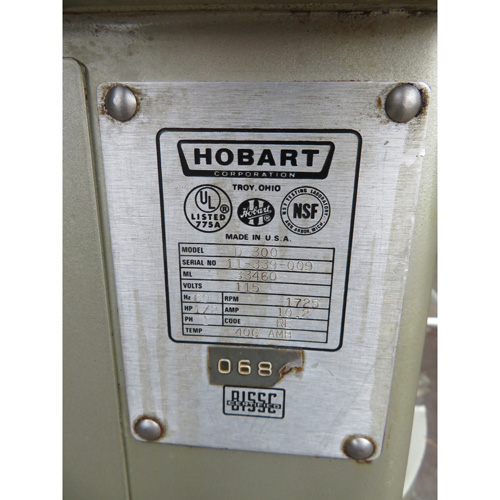 Hobart 30 Quart D300 Mixer, Used Great Condition image 3