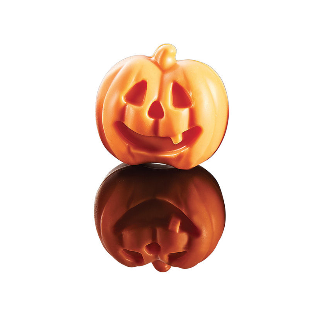 Martellato Clear Polycarbonate Chocolate Mold, Little Pumpkin 3D , 24 Cavities image 1