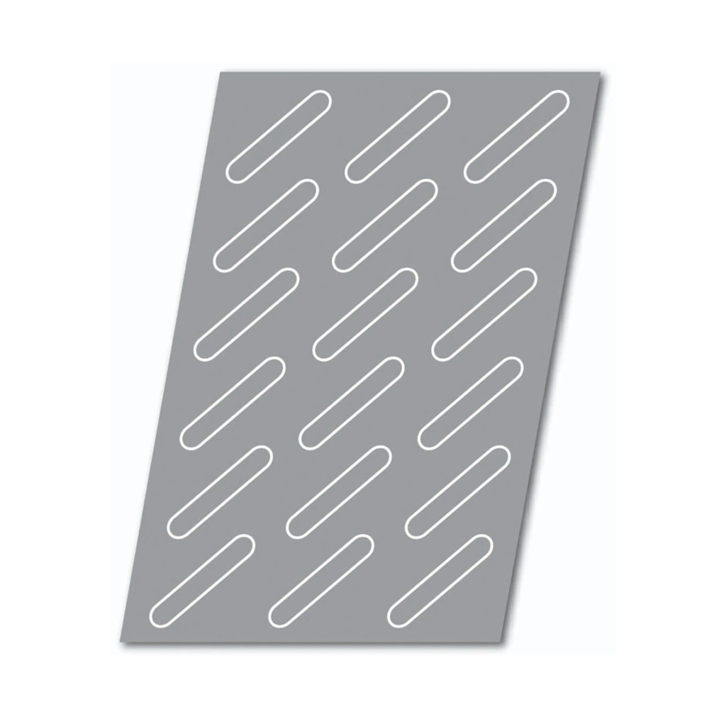 Demarle Flexipan Air Perforated Eclair Mat for Right Handed, 0.5 Oz (15 ml), 18 Cavities image 2