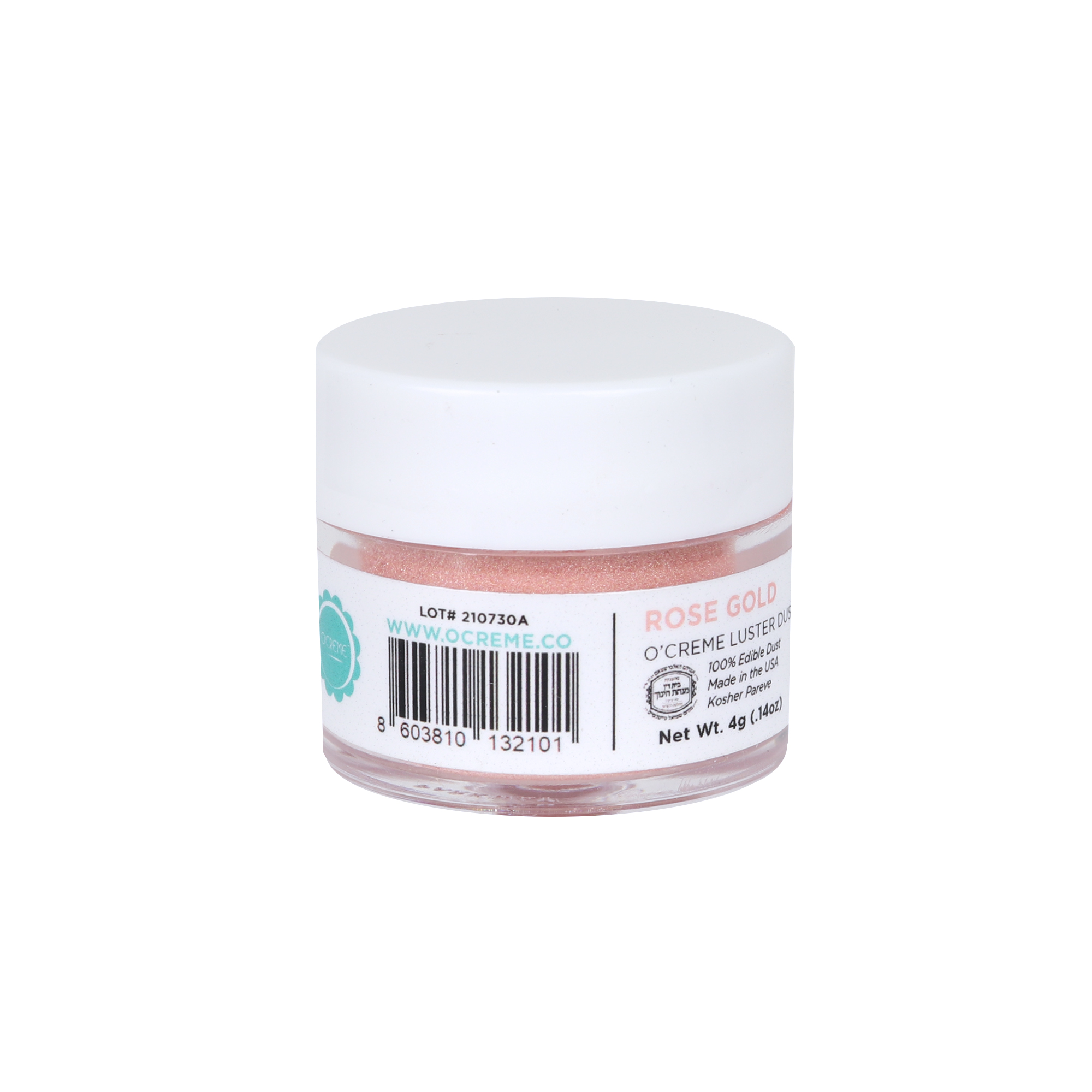 O'Creme Rose Gold Luster Dust, 4 gr. image 1