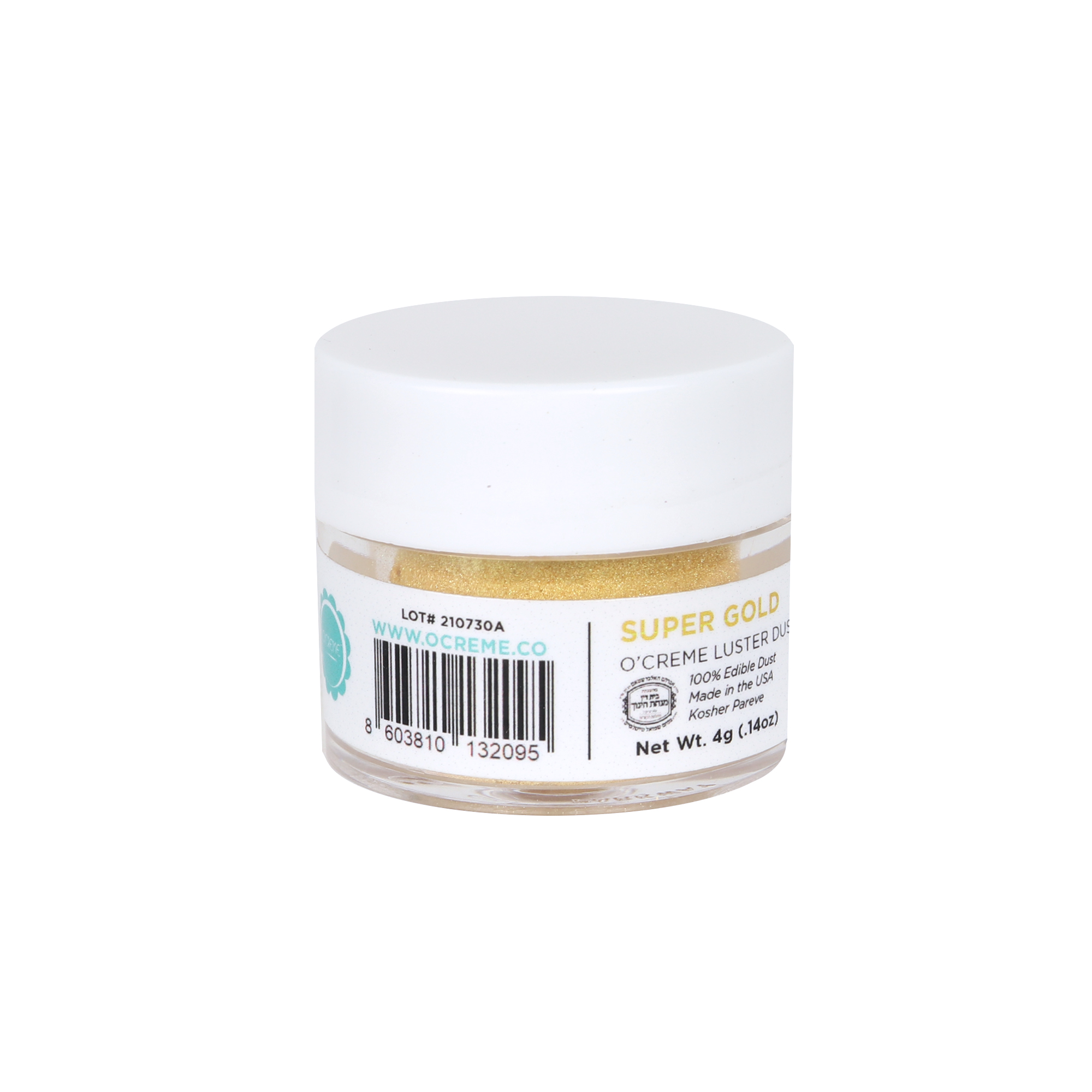 O'Creme Super Gold Luster Dust, 4 gr. image 1