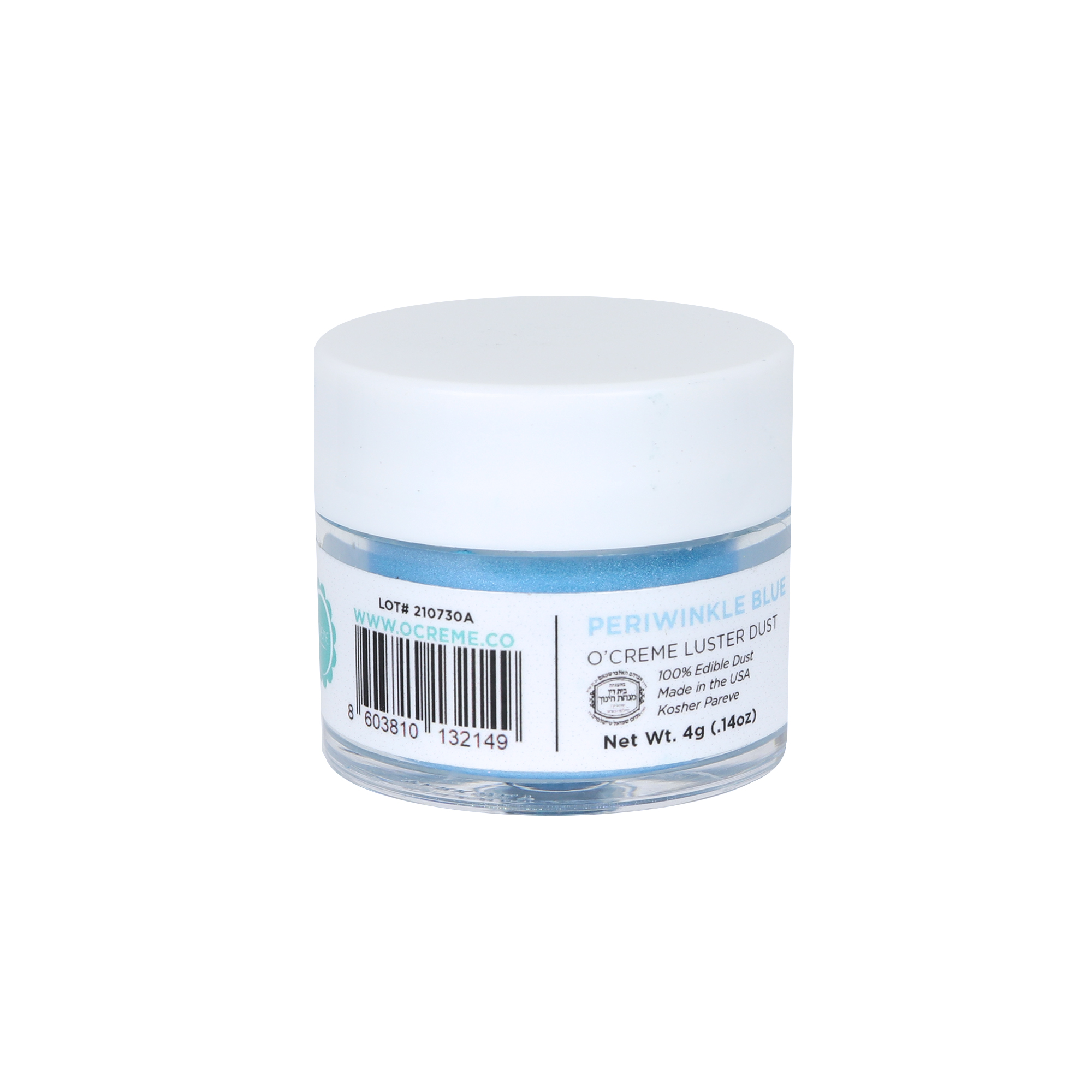 O'Creme Periwinkle Blue Luster Dust, 4 gr. image 1