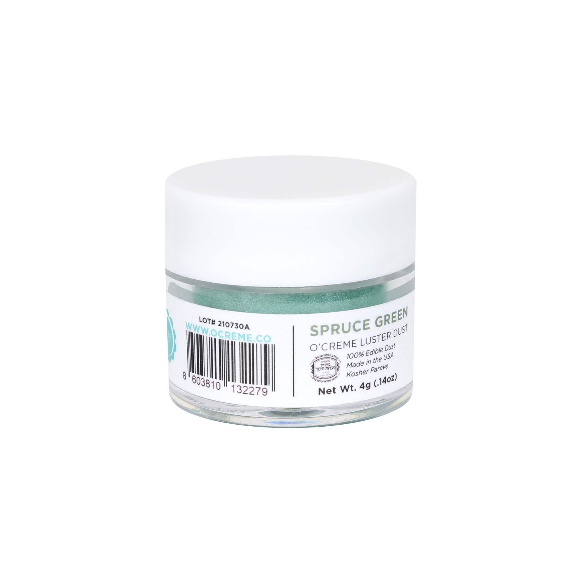 O'Creme Spruce Green Luster Dust, 4 gr. image 1