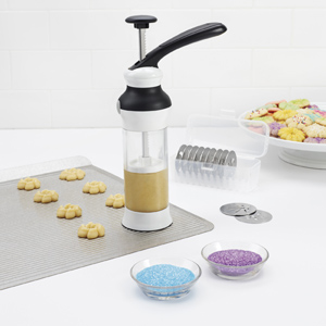 Oxo Good Grips Cookie Press with Disk Storage Case image 4