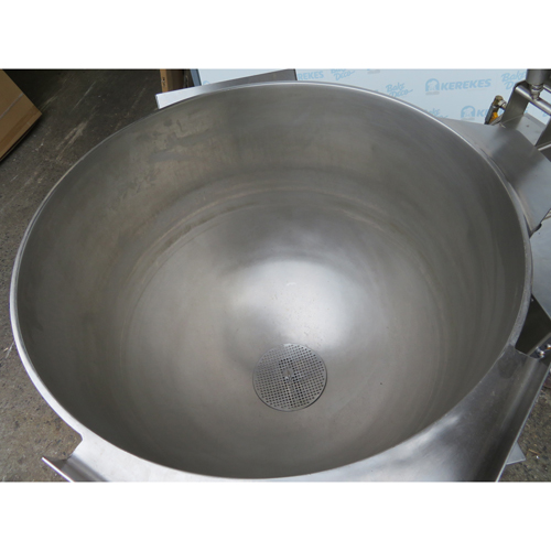 Groen DHT-80 80 Gallon Tilt Kettle, Used Great Condition image 3